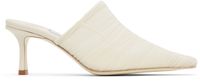 Jimmy Choo Off-White Lotta 65 Mules