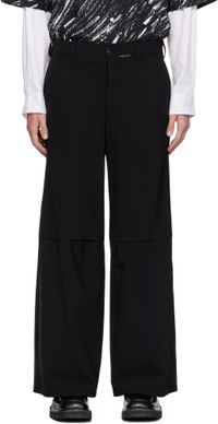 Marni Black Marni Mending Trousers