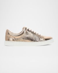 Ivy Metallic Low-Top Sneakers