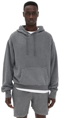 ASHER Joseph Boucle Hoodie Vintage Black S