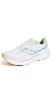 Saucony Ride 18 Sneakers White/Verbana 6.5