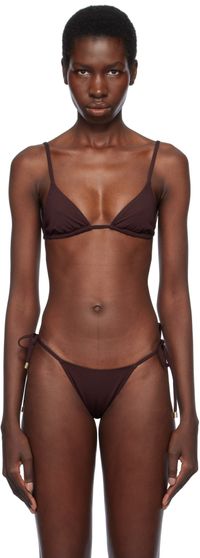 Tropic of C Purple Equator Bikini Top