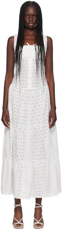 Frankies Bikinis White Christabelle Maxi Dress