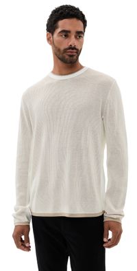 rag & bone Harvey Crew Ivory M