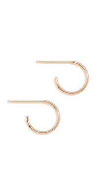 Zoe Chicco 14k Gold Tiny Huggie Hoops 14k Yellow Gold One Size