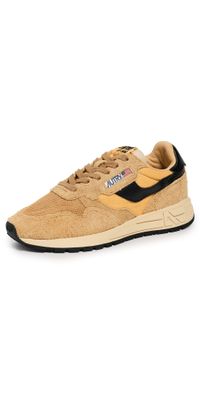 Autry Reelwind Low Sneakers Suede/Net Taffy/Black 39