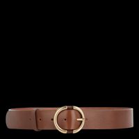 Maison 123 - Ceinture en cuir - Taille 44/46 - Marron