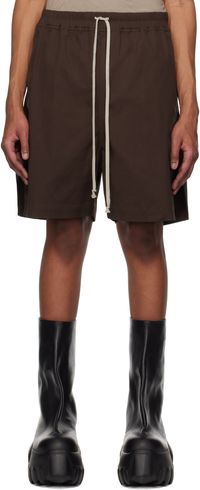 Rick Owens Short boxeur brun - Hollywood