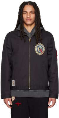 BENTGABLENITS Black Patch Jacket
