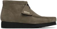Clarks Originals Bottes Wallabee grises