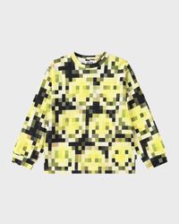 Boy's Rube Pixelated Graphic Sweatshirt, Size 8-12