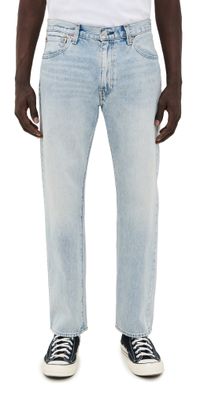 Levi's 555 Relaxed Straight Jeans Baby Blue Essentials 38