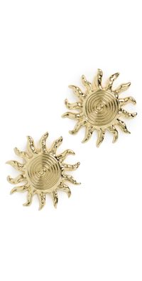 Luv Aj The Ibiza Sun Earrings Gold One Size