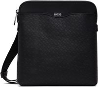 BOSS Black Saffiano Leather Bag