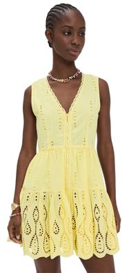 Playa Lucila Mini Dress Butter Yellow S
