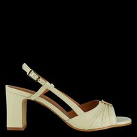Jonak - Sandales à talons en cuir - Taille 35 - Blanc