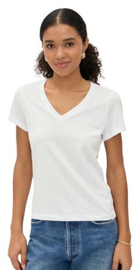 Madewell Relaxed V-Neck Tee White XXS
