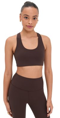 Splits59 Sara Airweight Bra Dark Chocolate XL