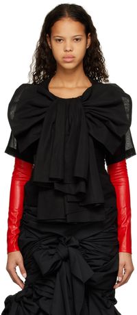 tao Black Layered T-Shirt