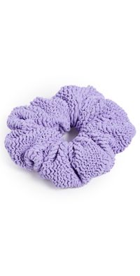 Hunza G Lilac Crinkle Scrunchie Lilac One Size
