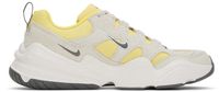 Nike Yellow & Gray Tech Hera Sneakers