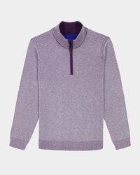 Men's Shane Quarter-Zip Sweater