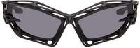 Givenchy Black Giv Cut Cage Sunglasses
