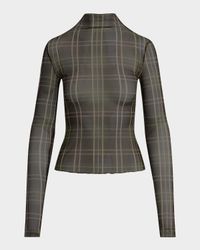 The Sheer Fantasy Turtleneck Top