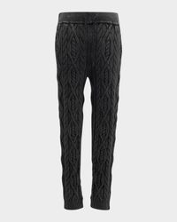 Men's Elijah Cable-Knit Joggers