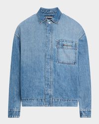 Men's De-Nimes Denim Shirt Jacket