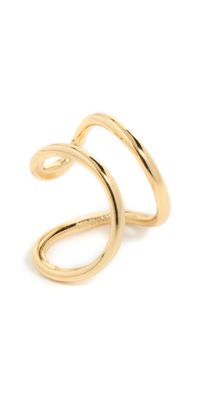 SHASHI Bijou Ear Cuff Gold One Size