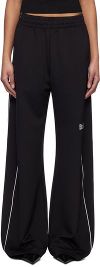 We11done Black Logo Track Pants