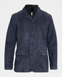 Men's Jetset IX Suede Blazer