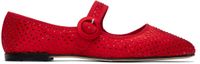 Repetto Red Georgia Mary Jane Ballerina Flats