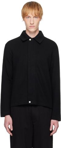 Lady White Co. Black Double Knit Jacket