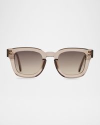 Dragon Square Acetate & Nylon Sunglasses