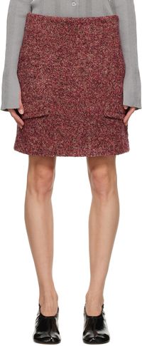 REMAIN Birger Christensen Pink Felina Miniskirt