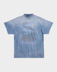 Men's Oversized Paris T-Shirt