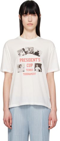 Bode White 'President's Cup' T-shirt