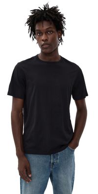 Theory Precise Cotton Tee Black M