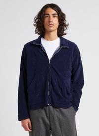 Hartford - Veste zippé en coton - Taille L - Bleu