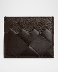 Men's Intrecciato 15 Degrade Leather Card Holder