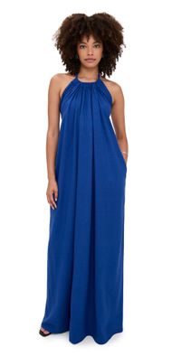 House of Aama Maxi Dress Blue 10
