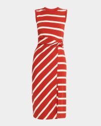 Cody Sleeveless Striped Midi Dress