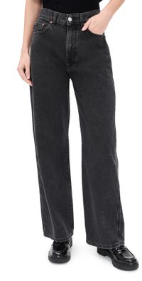 DL1961 Taylor Relaxed Barrel High Rise Jeans Nightshade 31