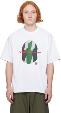 BAPE White Shark Seijin Ape Head T-Shirt