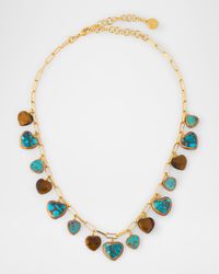 Mini Hearts Charm Necklace