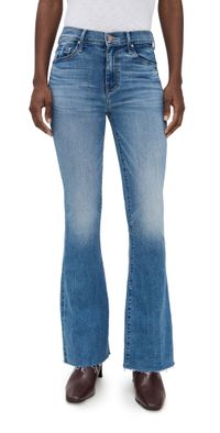 MOTHER The Weekender Fray Jeans Ride Hard Live Louder 29