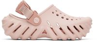 Crocs Kids Pink Echo Clogs