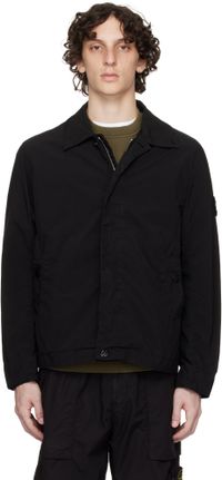 Stone Island Black Light Compact Touch Poly-TC Jacket